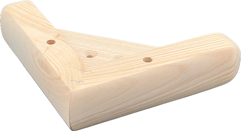 Wooden furniture leg #10 — premium beech component by Styrczula