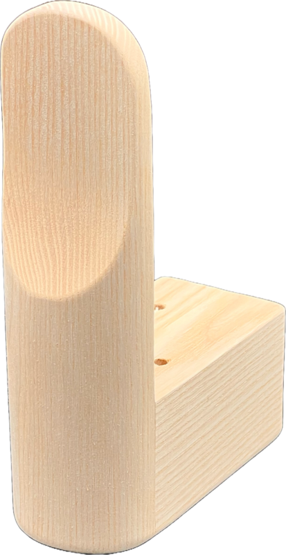 Wooden furniture leg #11 — premium beech component by Styrczula