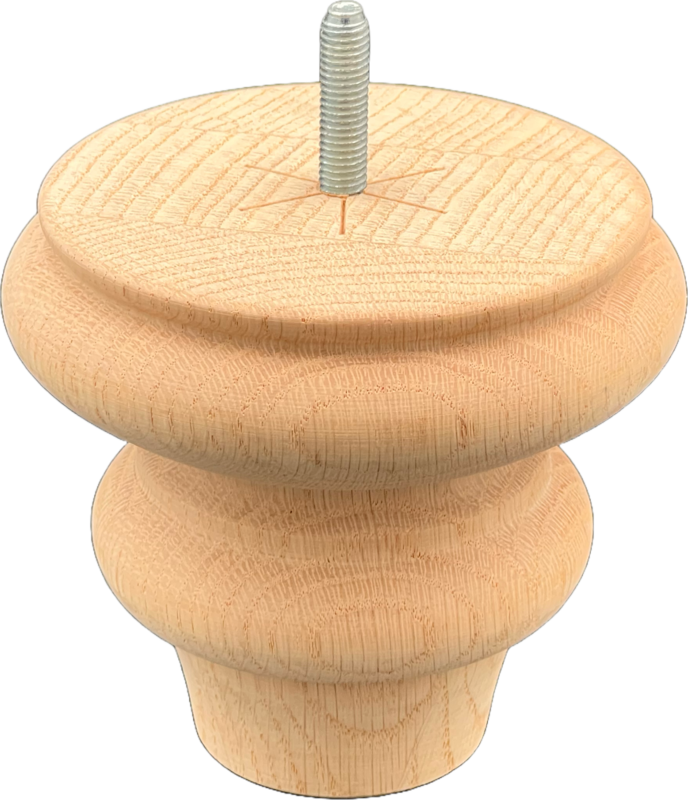 Wooden furniture leg #12 — premium beech component by Styrczula