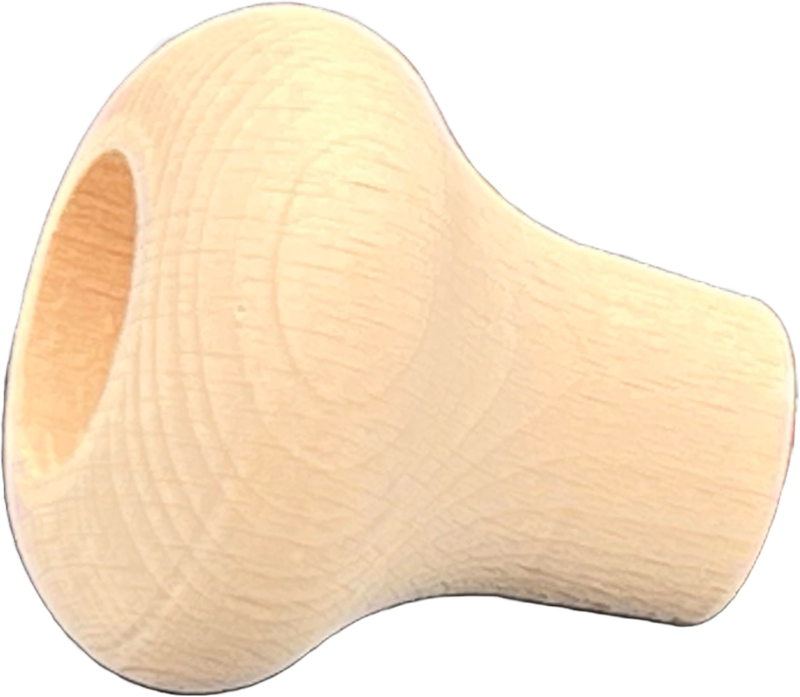 Wooden furniture leg #18 — premium beech component by Styrczula
