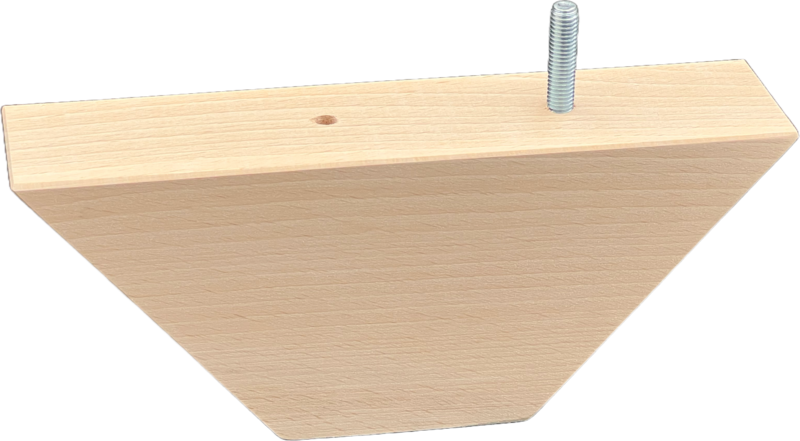 Wooden furniture leg #25 — premium beech component by Styrczula
