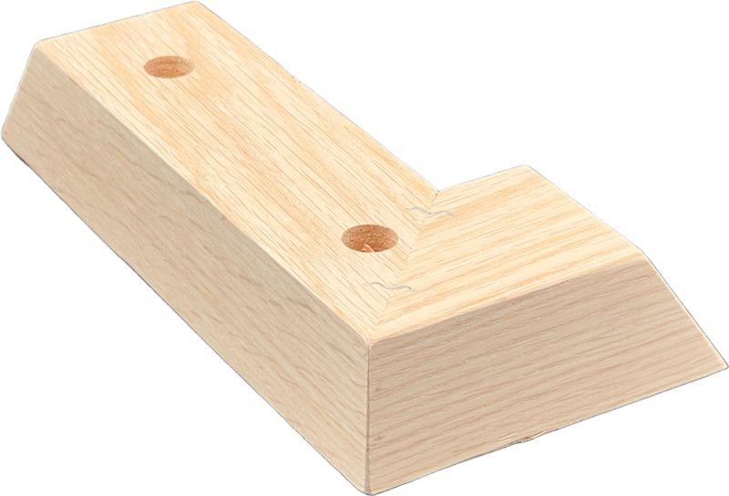 Wooden furniture leg #31 — premium beech component by Styrczula