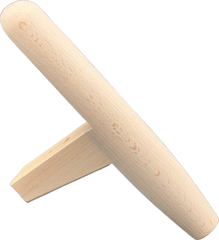Wooden furniture leg #32 — premium beech component by Styrczula