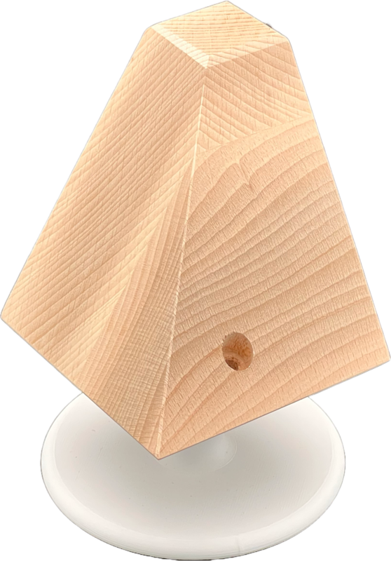 Wooden furniture leg #37 — premium beech component by Styrczula