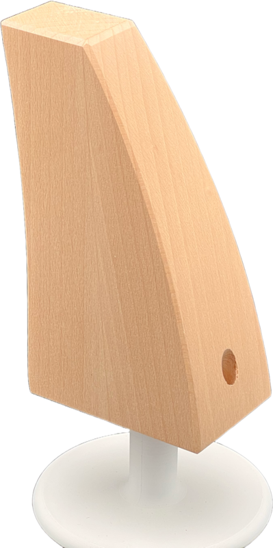 Wooden furniture leg #42 — premium beech component by Styrczula