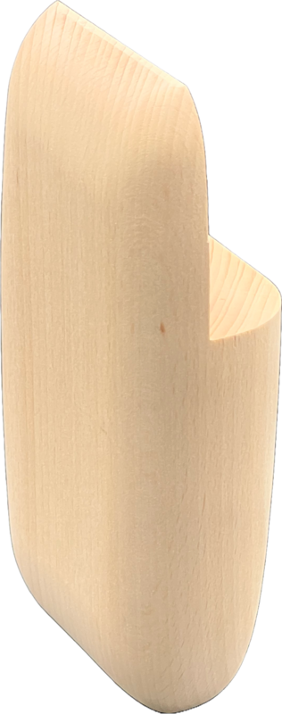 Wooden furniture leg #43 — premium beech component by Styrczula