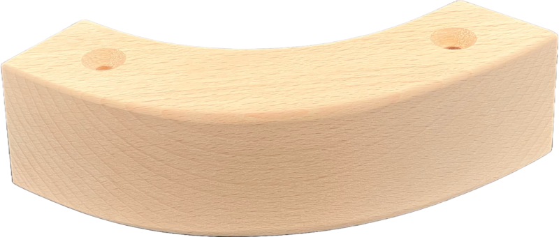 Wooden furniture leg #5 — premium beech component by Styrczula